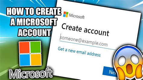 ️ How To Create A Microsoft Account Step By Step Youtube