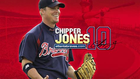 Atlanta Braves Player Chipper Jones Hd Braves Wallpapers Hd