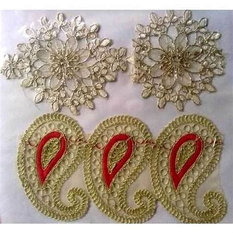 Polyester Golden Saree Laces At Rs Roll In Delhi Id