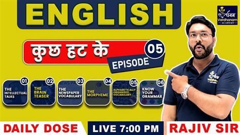 English Grammar Ssc English Class By Vardhanam Academy Ssc Mts