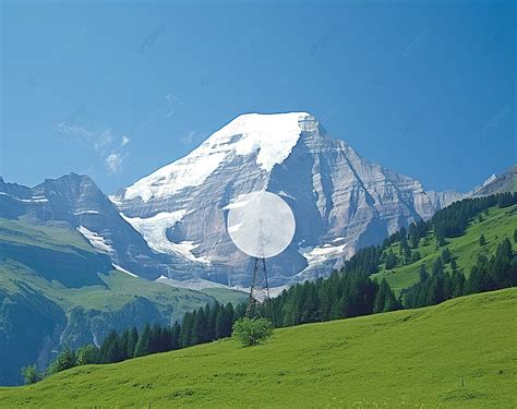 The Swiss Eiger Glacier And Mountain Range In Switzerland Background, Winter, Season, Cloud ...