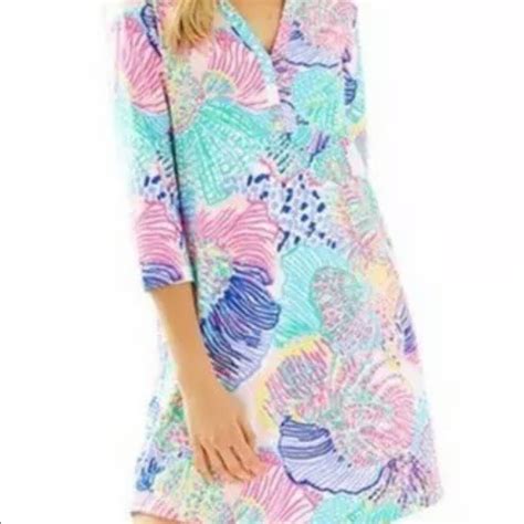 Lilly Pulitzer Ali Dress In Roar Of The Seas Xxs