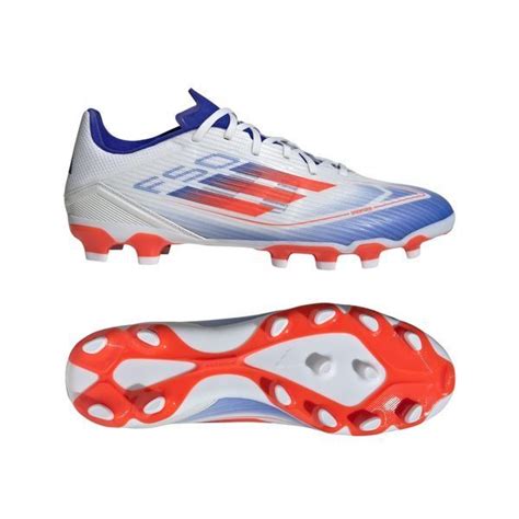 Adidas F League Mg Advancement Footwear White Solar Red Lucid Blue