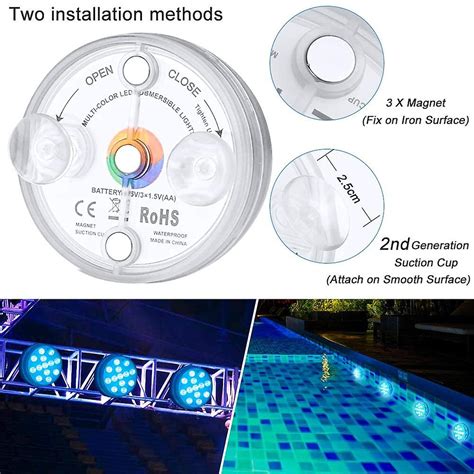 Submersible Led Light Pcs Led Underwater Lights Ip Waterproof