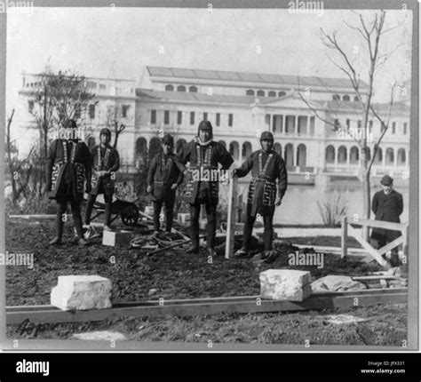 Constructing Japanese Pavilion Ho O Den At World S Columbian