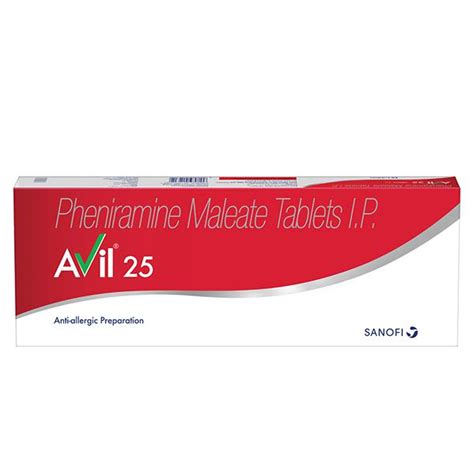 Buy Avil 25 Mg Tablet 15 Tab Online At Best Price In India Flipkart