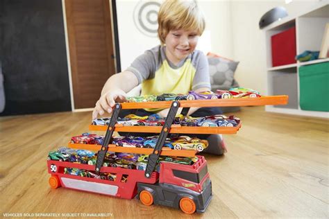 Игрушечный Автовоз Hot Wheels на машин GHR купить с доставкой по выгодным ценам в