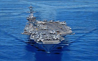 Herunterladen Hintergrundbild Uss Carl Vinson K Vektorgrafiken Cvn