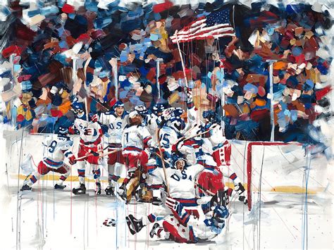 Miracle on Ice Print | Patrick Lewis Art