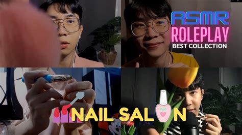 Asmr Thai Nail Salon Best Collection รวมคลิปทำเล็บ Roleplay Youtube