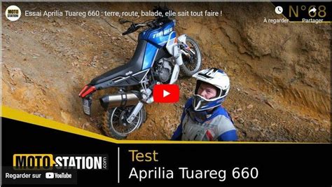 Aprilia Tuareg Les Essais Vid O Motorlive Moto Magazine