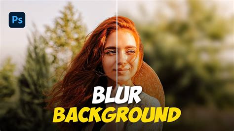 How to Blur Background in Photoshop - EASY STEPS - YouTube