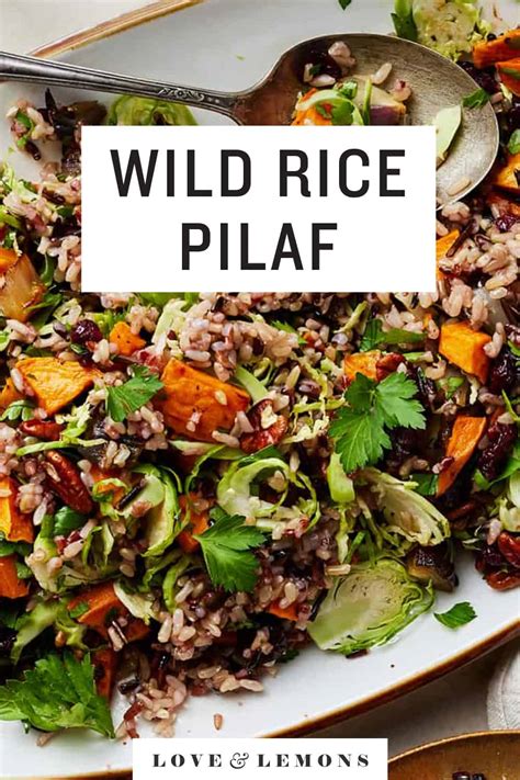 Wild Rice Pilaf Recipe Love And Lemons