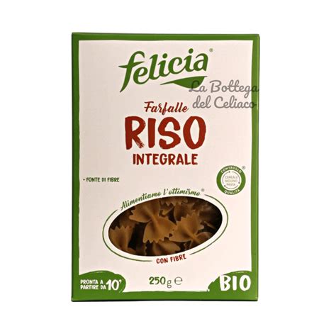 Farfalle Di Riso Integrale Bio Felicia G