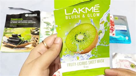 Garnier Sheet Mask Review Garnier Sheet Mask How To Use Garnier Sheet Mask For Oily Skin Youtube