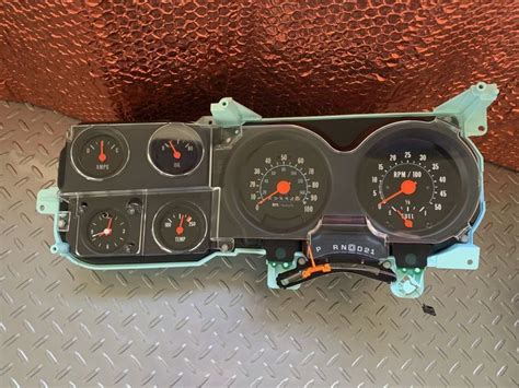 1975 Chevy K 20 Truck Cluster Restored By Instrument Services Inc