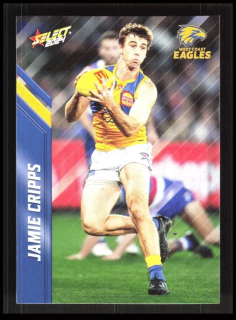 Afl 2024 Select West Coast Eagles Jamie Cripps 163 Card Cb 1 4 B 13 Eur