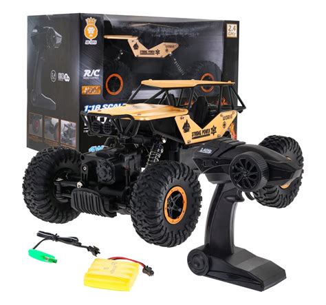 Samoch D Zdalnie Sterowany Monster Truck Auto Rc X Terenowy Metal