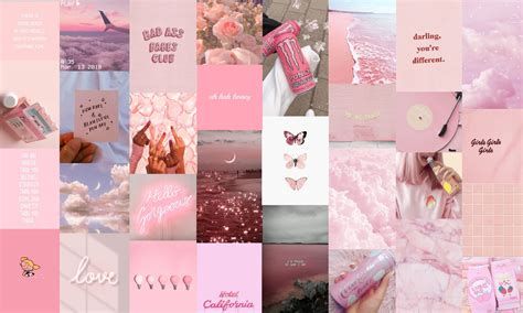 Aesthetic Pink Laptop Hd Wallpapers Wallpaper Cave