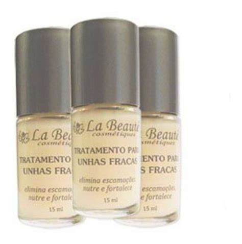 Base La Beaute Para Unhas Fracas Brinde Kit Manicure