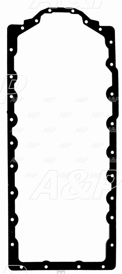 USZCZELKA MISY OLEJOWEJ PERKINS 3681M005 6 1006 A P PARTS CZĘŚCI