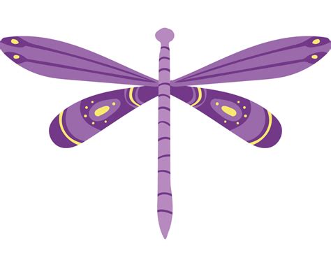 Purple Dragonfly Insect 24095149 Png