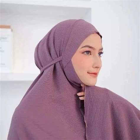 Jual Hijab Bergo Dagu Crinkle Airflow Premium XL Shopee Indonesia