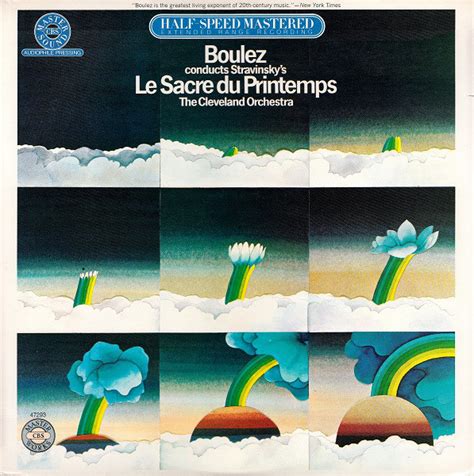 Boulez Conducts Stravinsky The Cleveland Orchestra Le Sacre Du