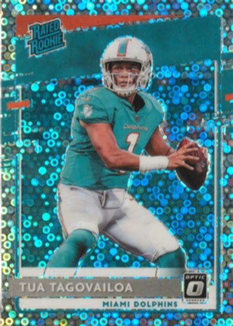 Tua Tagovailoa 2020 Optic 152 Silver Circles 125 Price Guide Sports