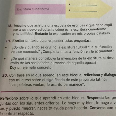 19 Escribo un texto para responder estas preguntas Dónde y cuándo se