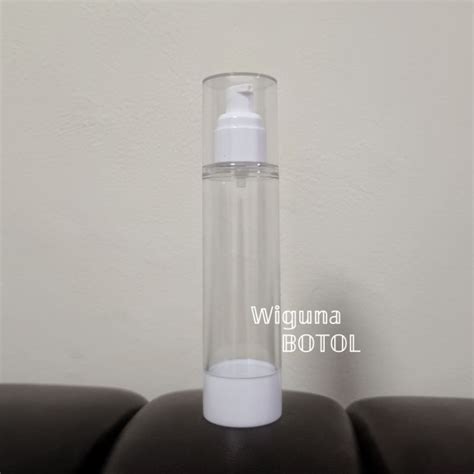 Jual Botol Pump Airless Ml Botol Serum Ml Airless Pump Shopee