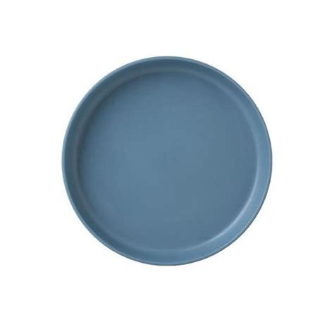 Assiette Plateau Repas Ywei Blue Round Pouces En Plastique