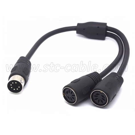 7 Pin Din Midi Splitter Cable China Stc Electronichong Kong