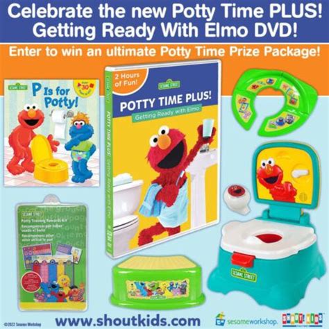 Getting Help With Potty Training From Sesame Street Elmos Potty Time