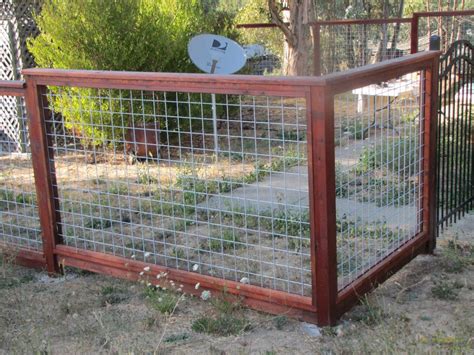 How To Build A Decorative Hog Wire Fence Shelly Lighting