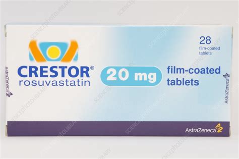 Rosuvastatin Cholesterol Lowering Drug Stock Image C0155336