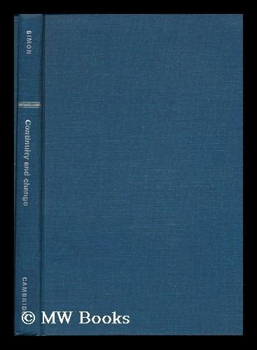 Continuity And Change A Study Of Two Ethnic Communities In Israel