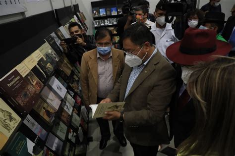 ABI Presidente Inaugura Feria Del Libro De Cochabamba Y Recuerda Que