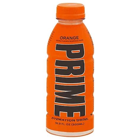 Prime Hydration Orange 16 Oz Yankee Spirits