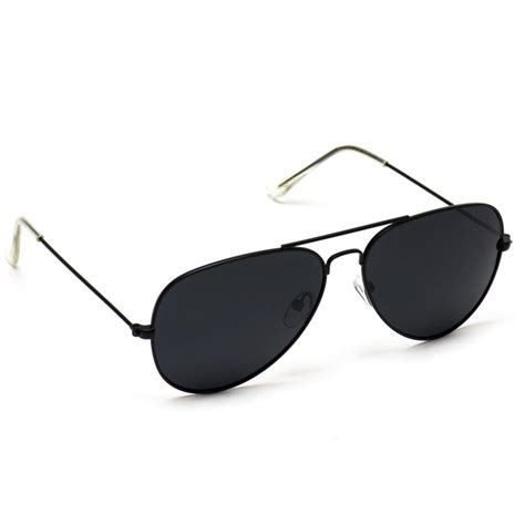 Maxwell Polarized Black Aviator Sunglasses Aviator Sunglasses