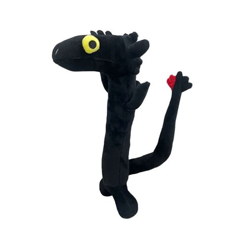 Toothless Dragon Dancing Light Fury Plush Doll Popular Anime Night