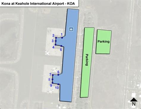 Kona Airport Terminal Map