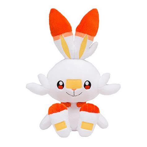 Starter Plush Scorbunny Pokemon Sword And Shield Meccha Japan