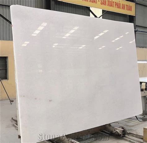 Vietnam Crystal White Marble Polished Big Slabs From Viet Nam