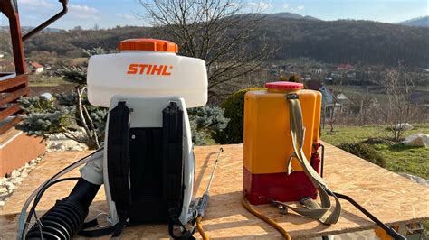 What Do You Think Which One Its Better With Stihl Sr Mist Blower