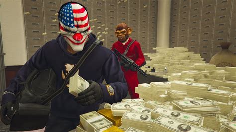 Franklin S Biggest Bank Robbery In GTA 5 Hindi Gameplay YouTube