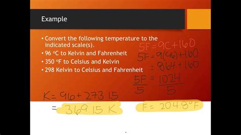 Temperature Scales - YouTube