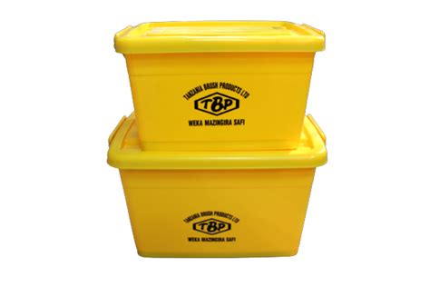 Storage Box Yellow Plastic – Zamzam Stationery Supermarket Ltd.