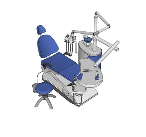 Dentist chair Sketchup model | Thousands of free CAD blocks