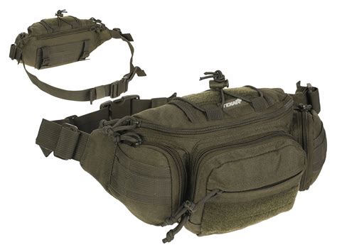 Texar TORBA SASZETKA BIODROWA NERKA Hip Bag OLIVE 8076716537 Allegro Pl